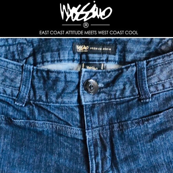 ♻️👖 Premium Denim Straight Leg Ankle Jeans Med Bl - Picture 7 of 14